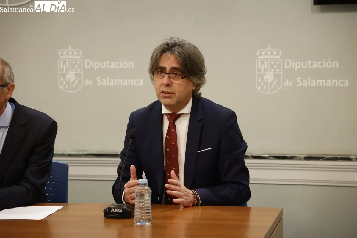 Presentación en la Diputación de Salamanca de la II Feria de Relevo Generacional. Foto de David Sañudo