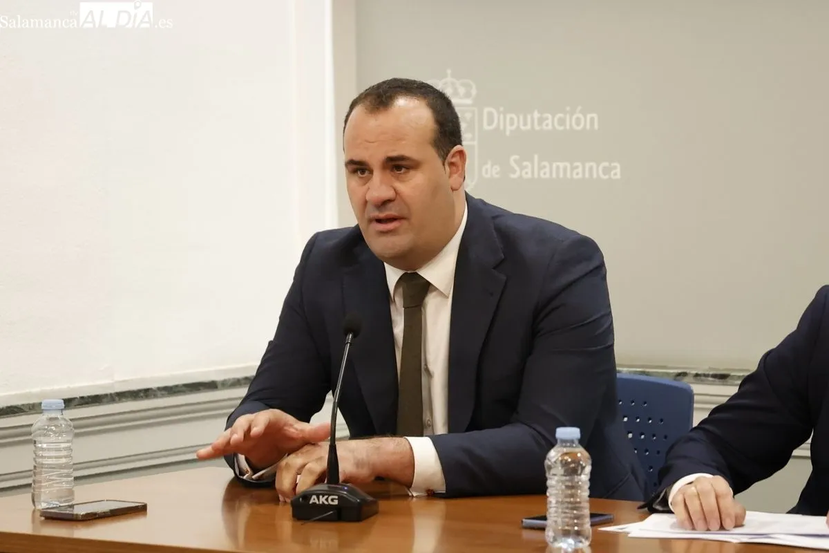 Presentación en la Diputación de Salamanca de la II Feria de Relevo Generacional. Foto de David Sañudo