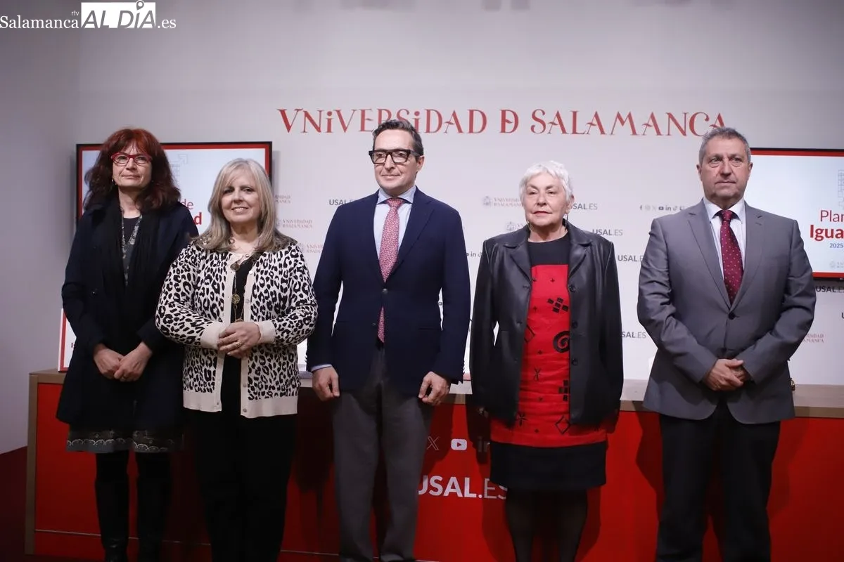 Presentación del Plan de Igualdad de la Universidad de Salamanca. Foto de Ángel Puma