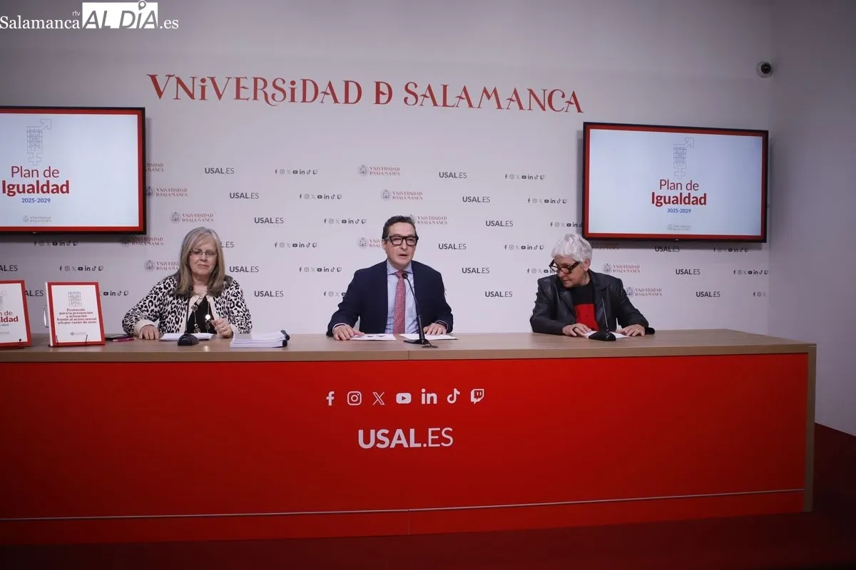 Presentación del Plan de Igualdad de la Universidad de Salamanca. Foto de Ángel Puma