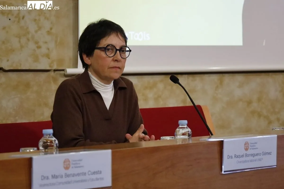 La UPSA presenta a Clara, la nueva asistente virtual que impulsa la empleabilidad de sus estudiantes. Foto de David Domínguez