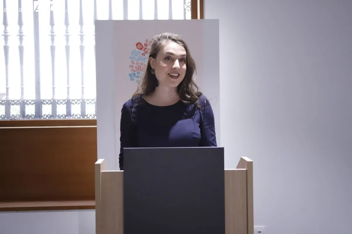 Presentación de ‘Diversiling’, el proyecto divulgativo de la USAL sobre riqueza lingüística. Foto de Ángel Puma