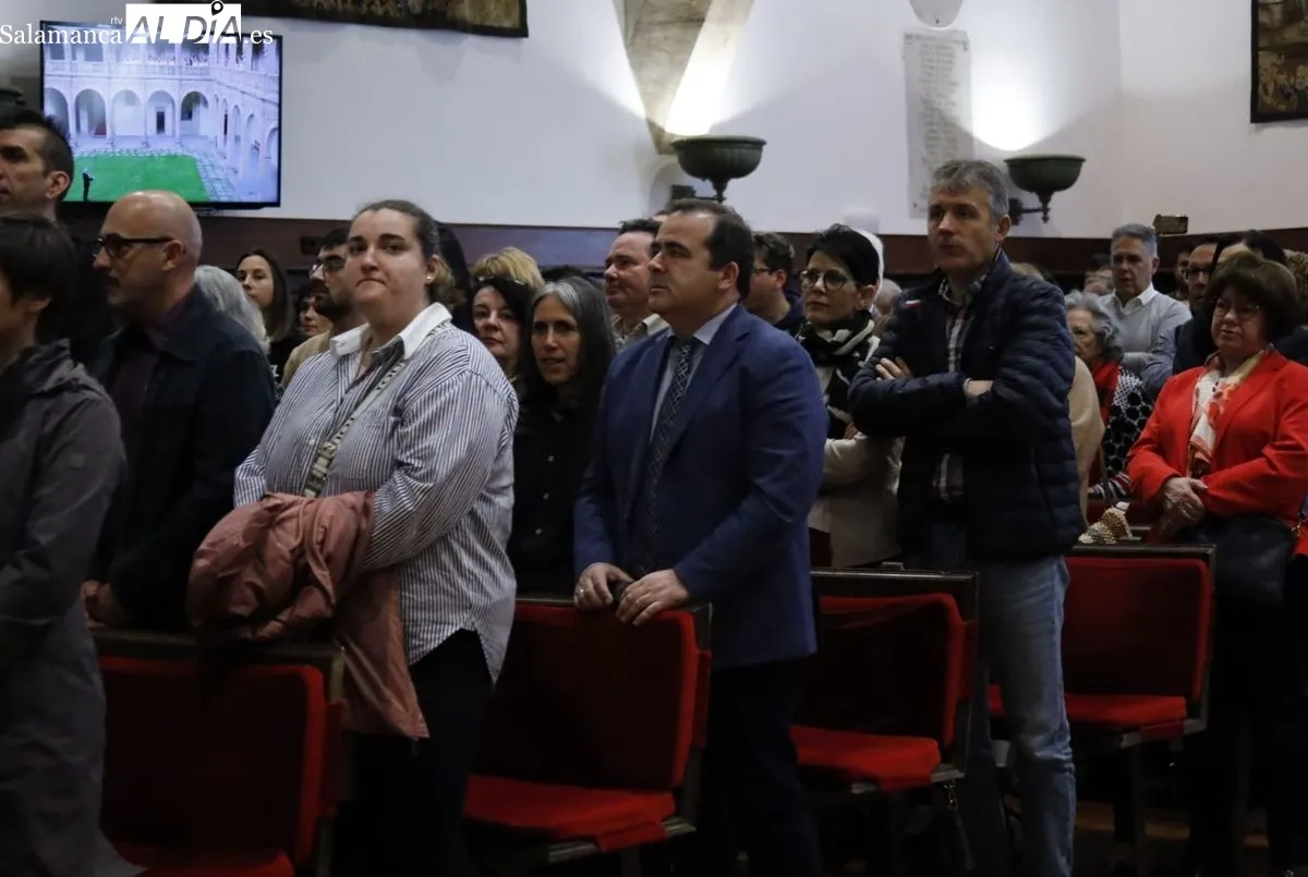 Entrega en el Paraninfo de los Premios Extraordinarios de Grado, Máster y Doctorado de la USAL. Foto de David Domínguez