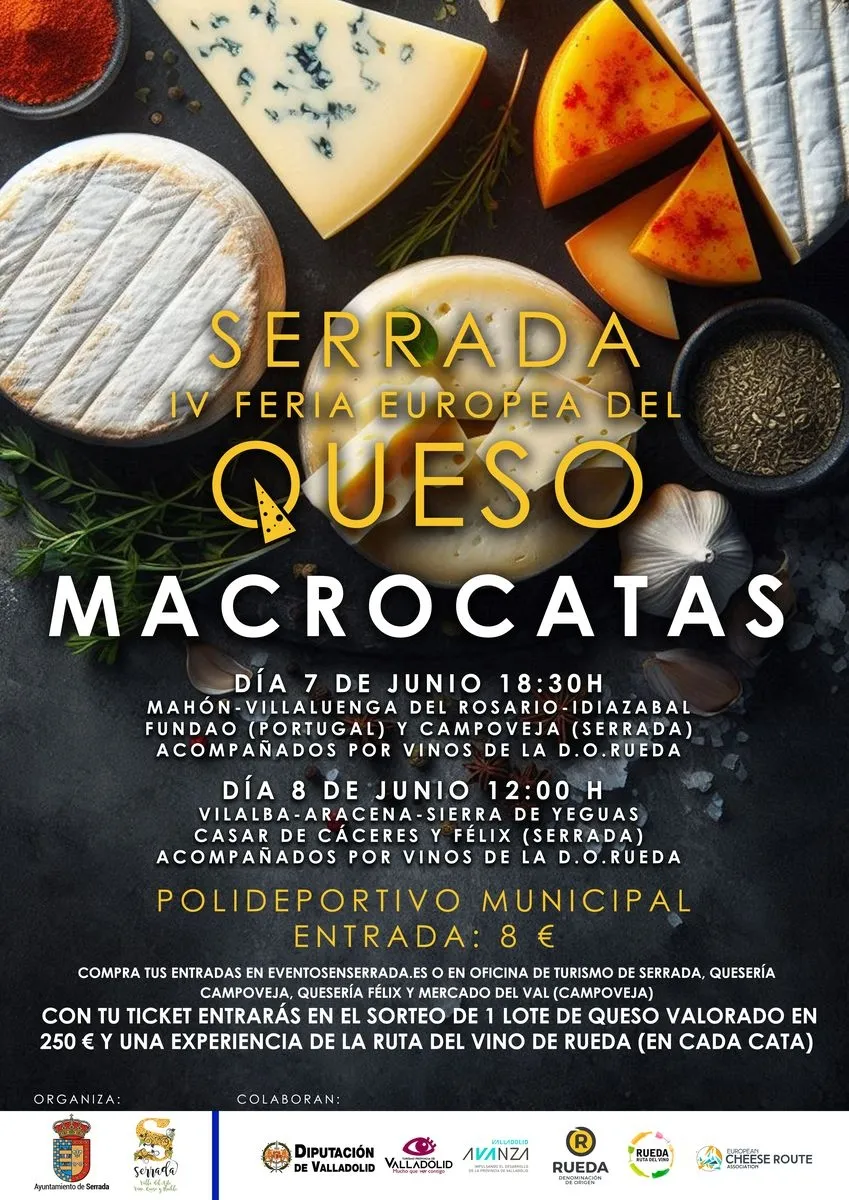Feria Europea del Queso de Serrada (Valladolid) 2025