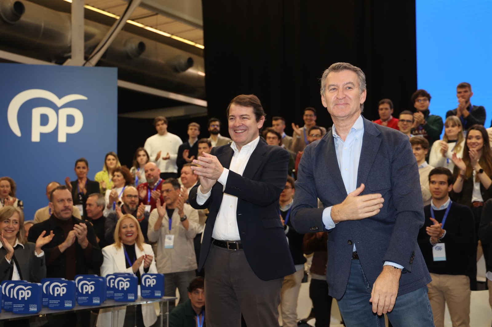 Mañueco asume la dirección de la Ponencia Política del PP y agradece a Feijóo su confianza