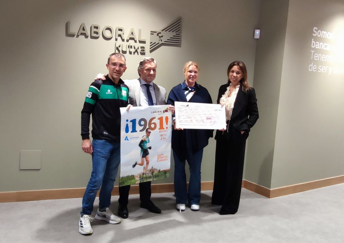 Reto solidario recauda 1.961€ para Asperger-TEA en Salamanca