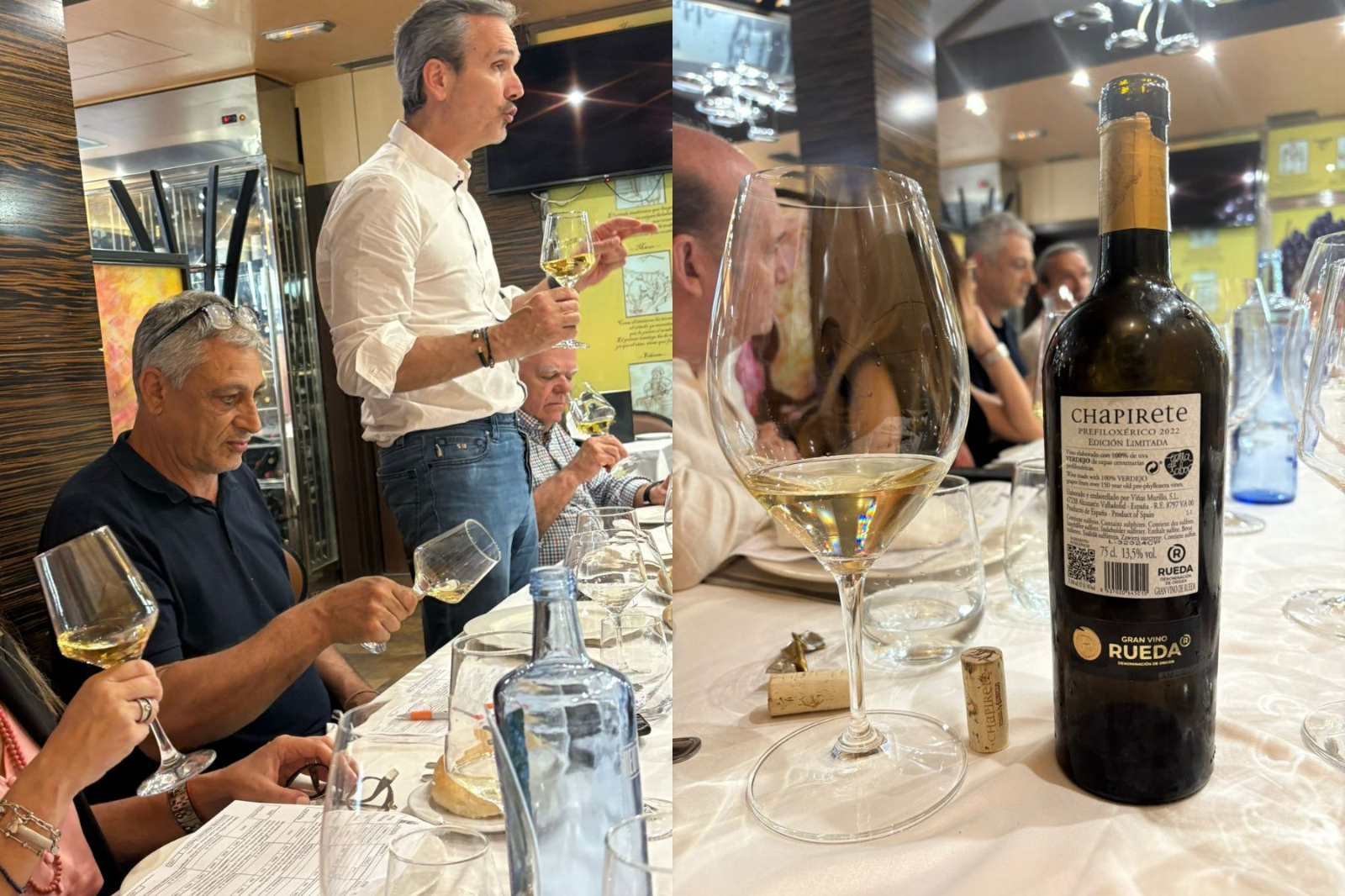 La D.O. Rueda brindó en Salamanca con su director, Santiago Mora, en una cata exclusiva