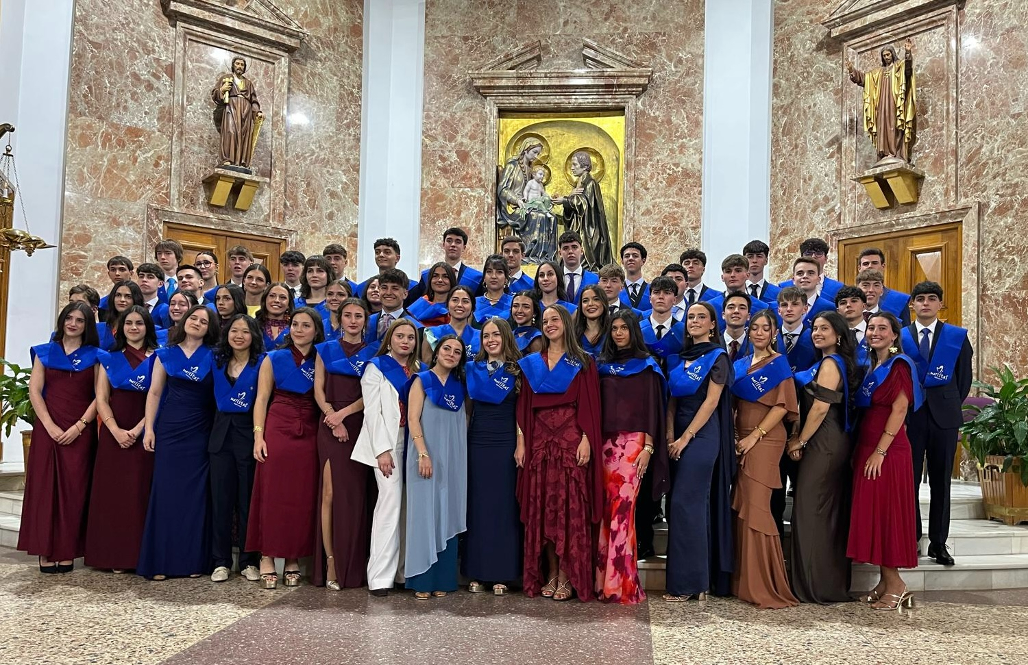 Graduación de los alumnos de 2º Bachillerato en Maristas Salamanca