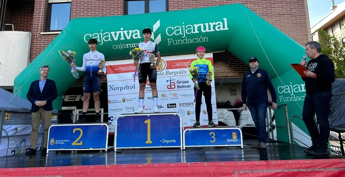 Pablo Jiménez, ganador de la Montaña en el Trofeo Cadete Cajaviva