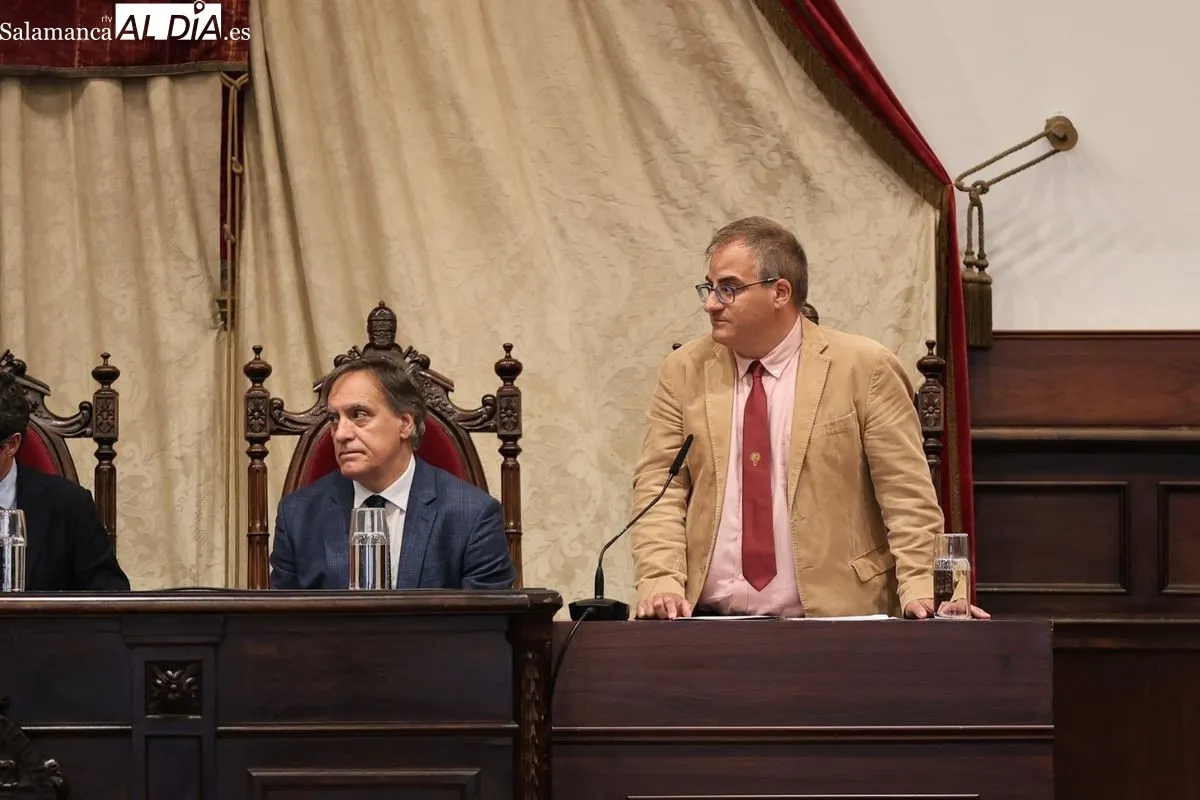Acto en el Paraninfo de la USAL para la creación del Instituto Confucio. Foto de David Sañudo