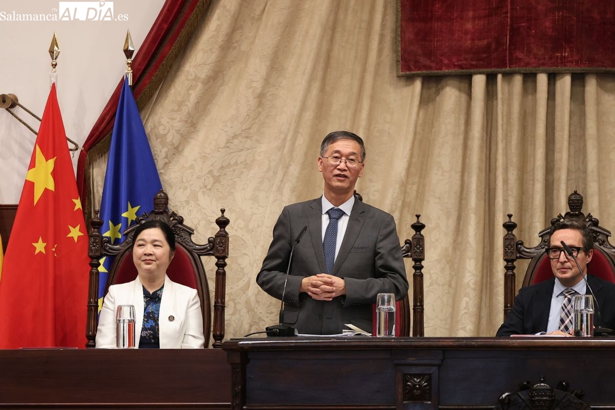 FOTOS | Creación del Instituto Confucio en la Universidad de Salamanca 