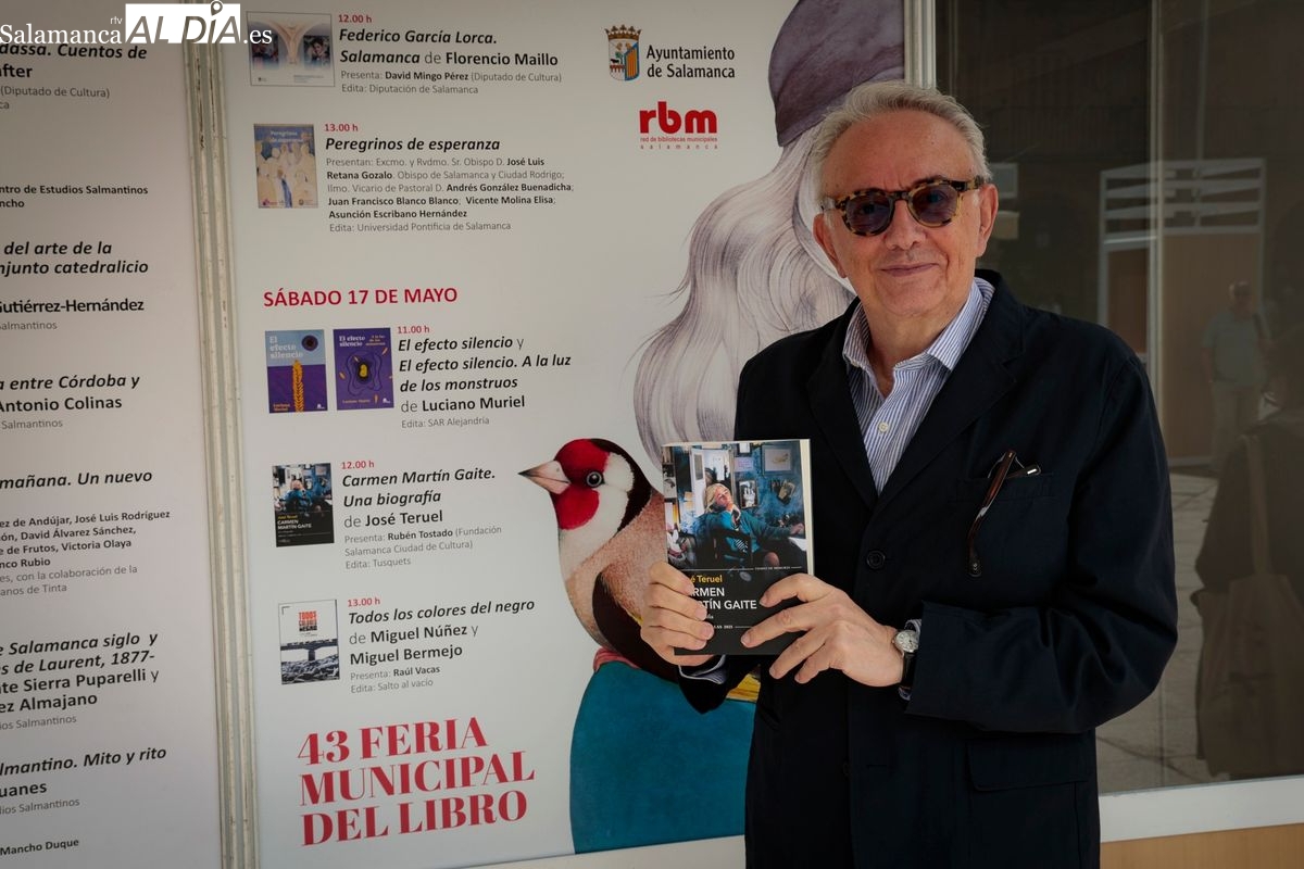 Conferencia de José Teruel en la Feria del Libro de Salamanca