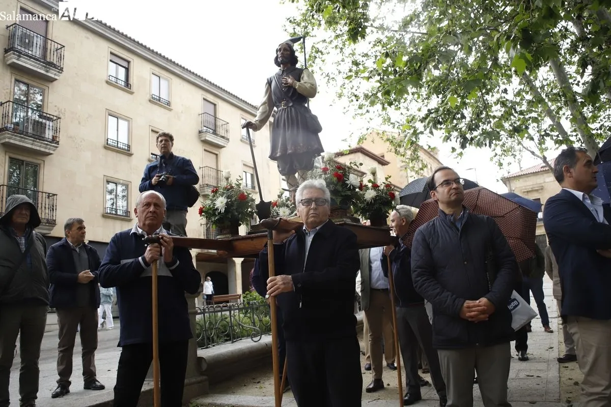 Procesión en honor a San Isidro en Salamanca. Fotos. Ángel Puma