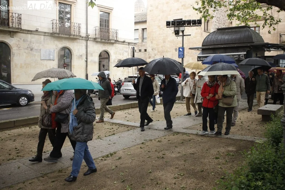 Procesión en honor a San Isidro en Salamanca. Fotos. Ángel Puma