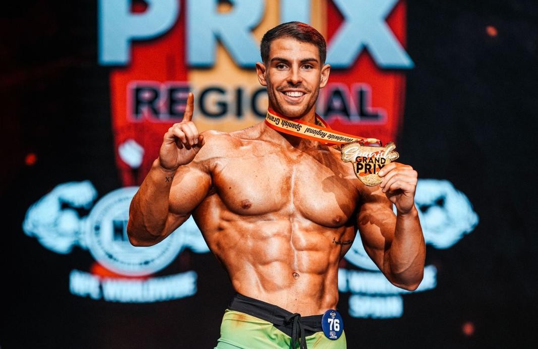 El culturista salmantino Rober Fernández que vuelve a la tarima este 2025