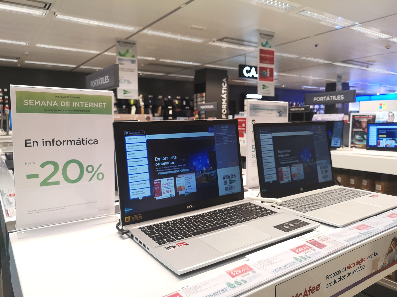 Descuentos El Corte Inglés: hasta 30% por Día Mundial Internet