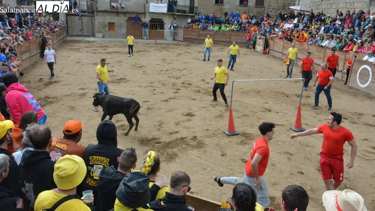 Las peñas animaron la primera tarde de las fiestas de El Noveno