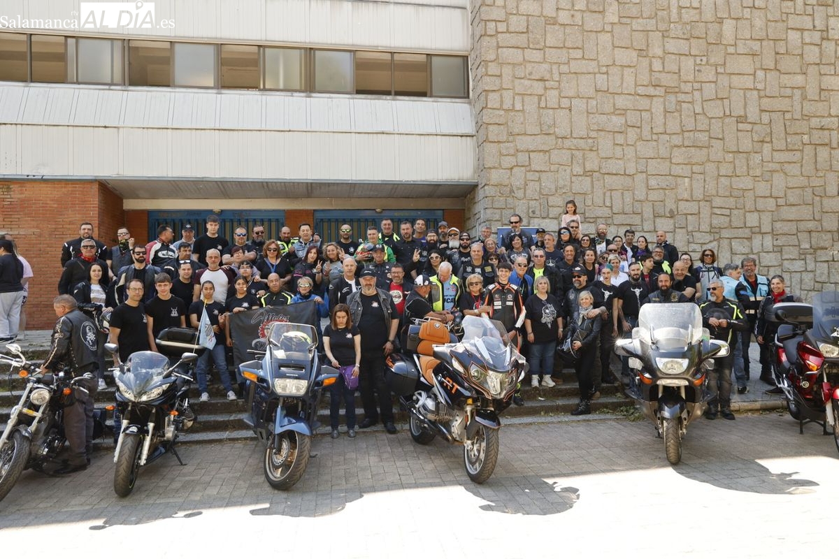 Ruedas contra el Bullying Salamanca: más de 100 moteros
