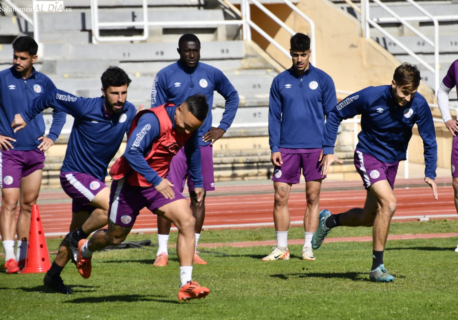 El Salamanca UDS ultima sus entrenamientos en busca de la Copa del Rey (GALERÍA DE FOTOS)