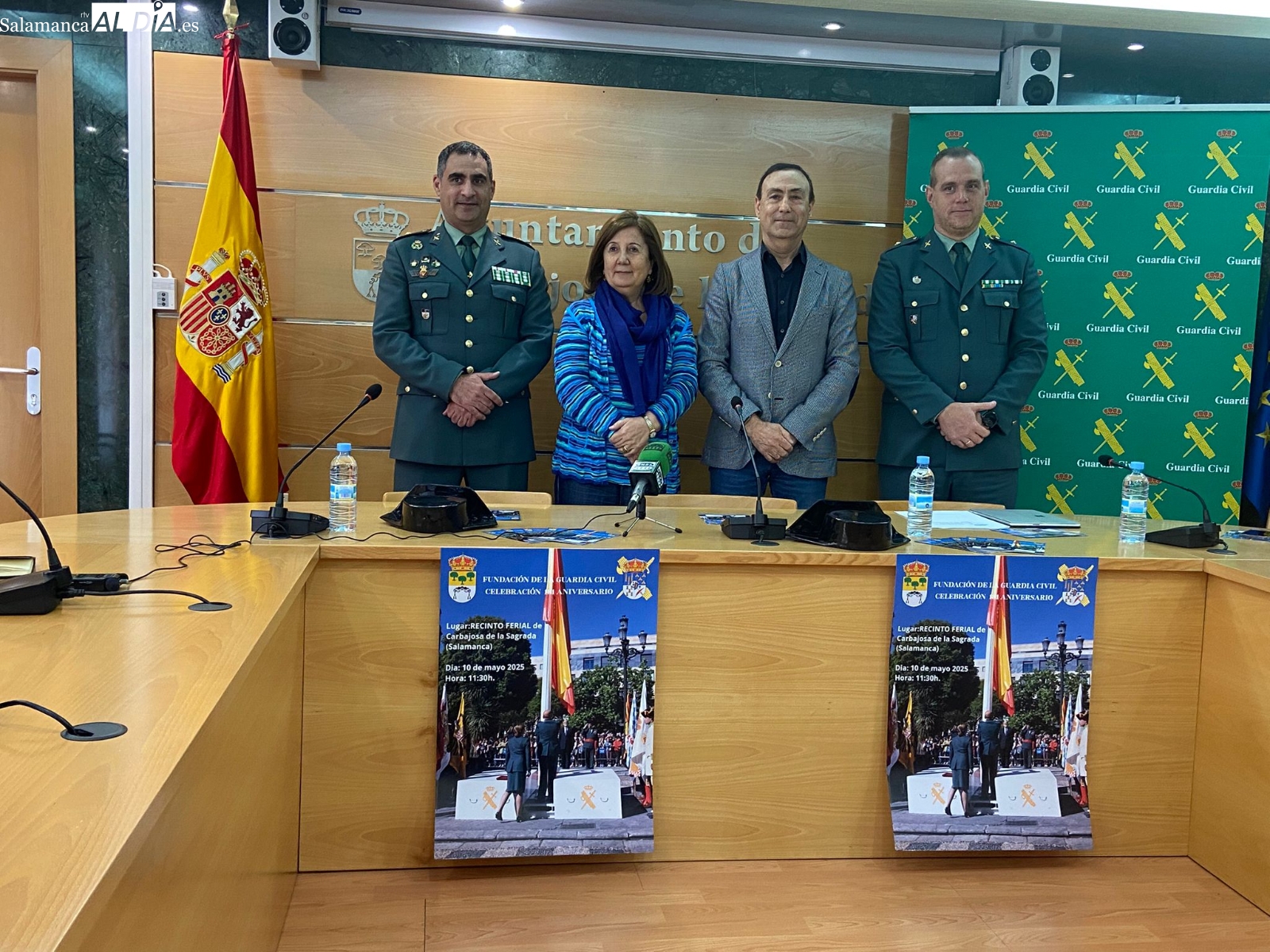 Guardia Civil celebra su 181 aniversario en Carbajosa este sábado