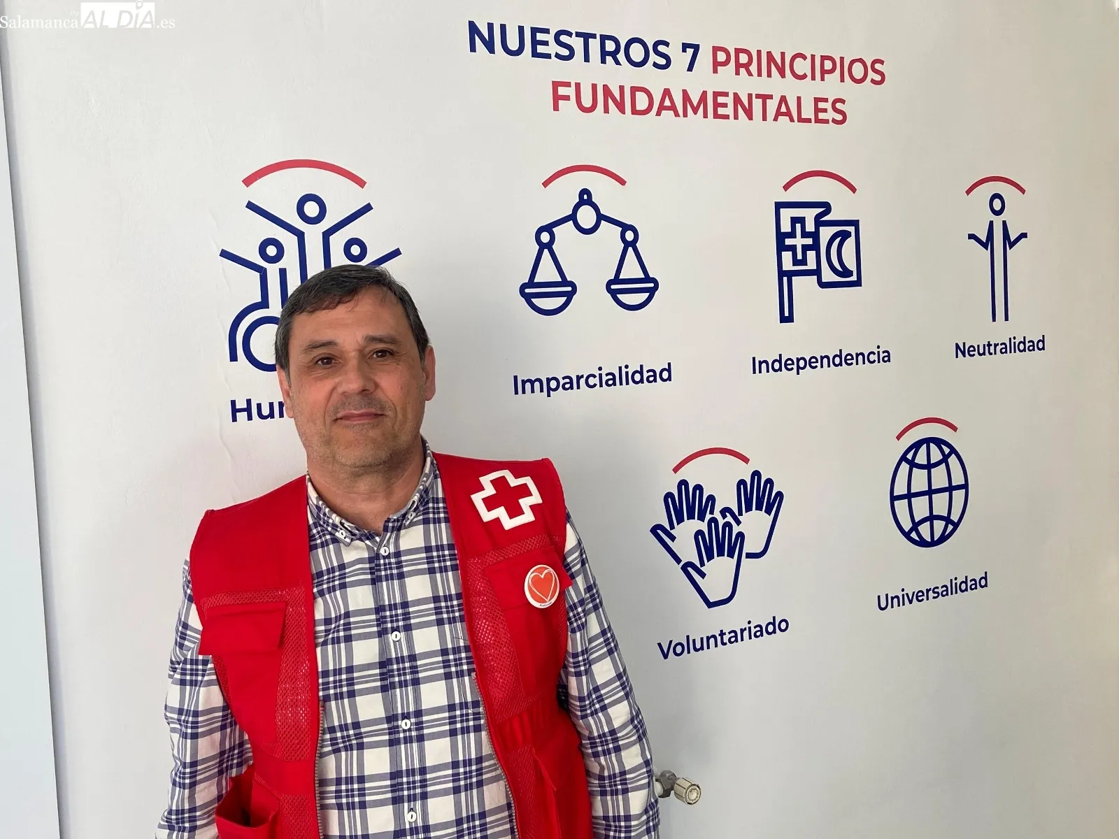 Pepe Vaquero, Director del Departamento de Empleo de Cruz Roja en Salamanca | FOTO: Vanesa Martins 