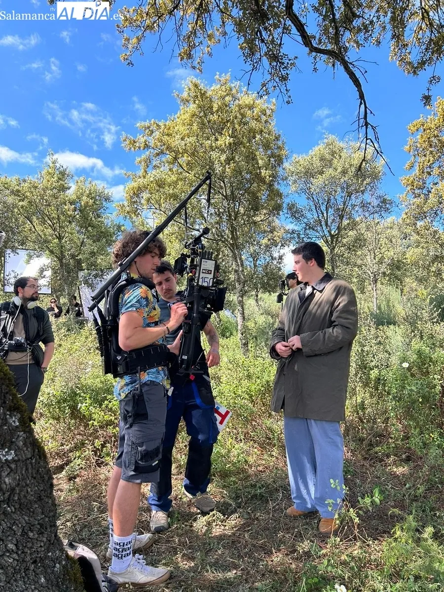Aldeadávila de la Ribera y las Arribes han sido esta semana de nuevo un plató de cine  