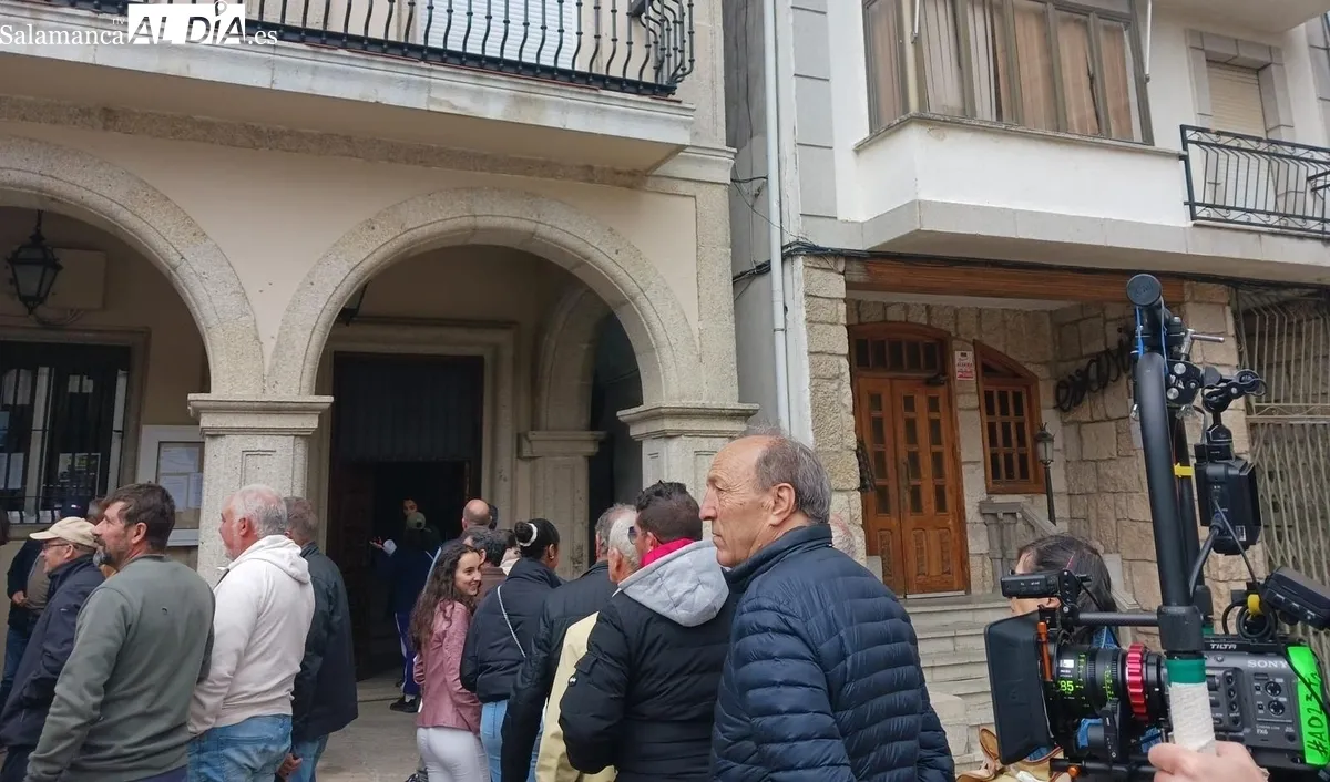 Aldeadávila de la Ribera y las Arribes han sido esta semana de nuevo un plató de cine  