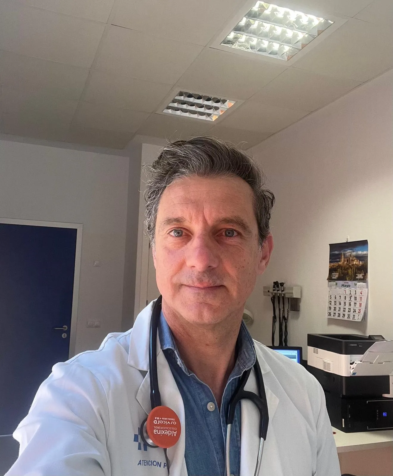 Pablo Baz, médico de atención primaria rural y vocal de médicos de familia en el Colegio de Médicos de Salamanca