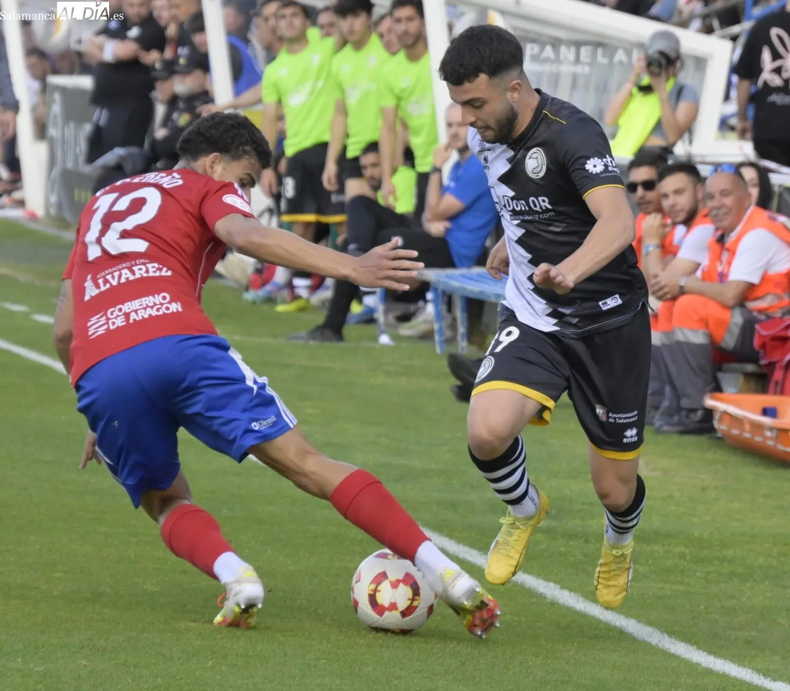 Foto 14 - FOTOS Y V&Iacute;DEO | Un Unionistas con 10 no puede con el Tarazona y se jugar&aacute; la salvaci&oacute;n en la &uacute;ltima jornada (0-0)