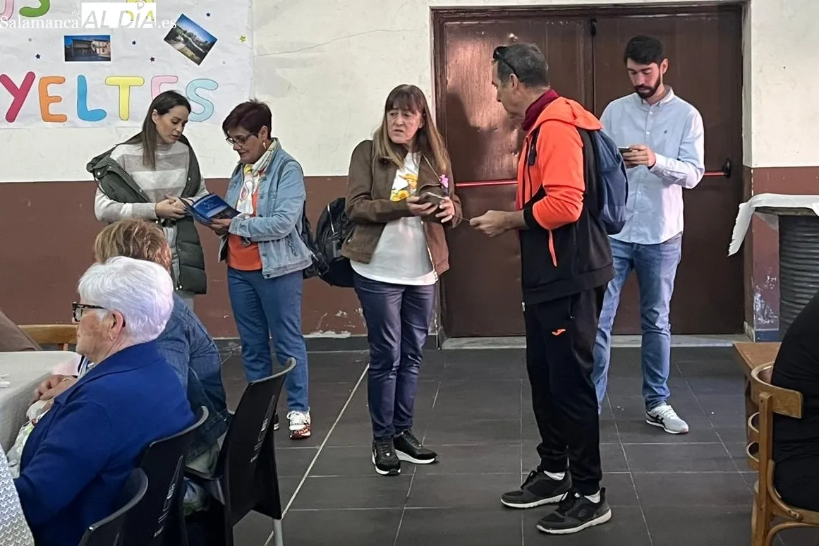 Convivencia de alumnos de Educación de Adultos en Yecla de Yeltes  