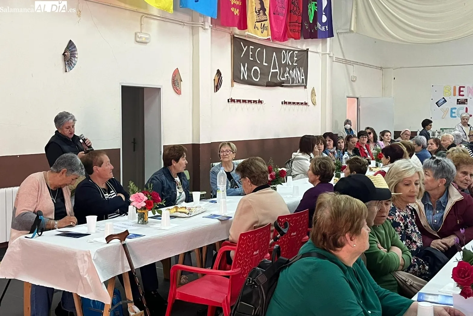 Convivencia de alumnos de Educación de Adultos en Yecla de Yeltes  