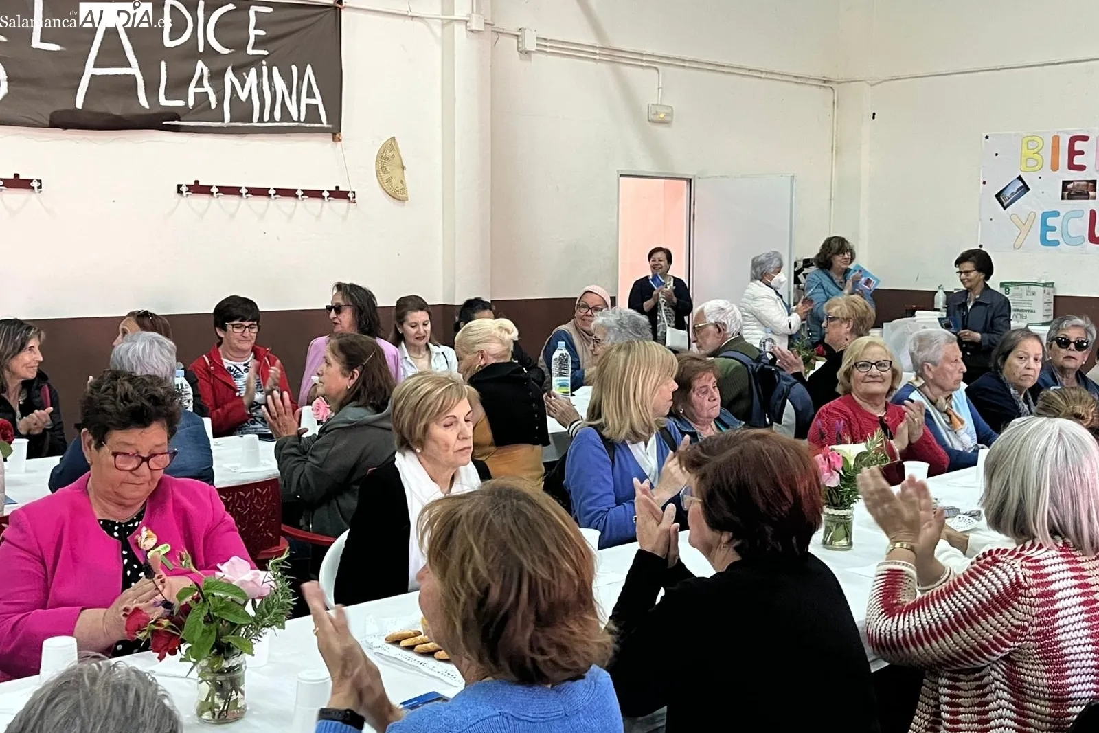 Convivencia de alumnos de Educación de Adultos en Yecla de Yeltes  