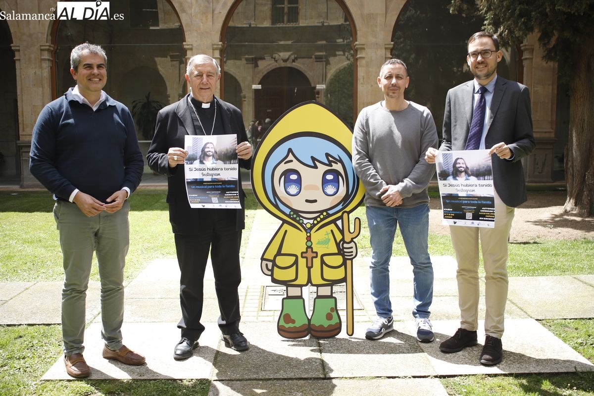 Musical Jesús e Instagram en CAEM Salamanca para escolares