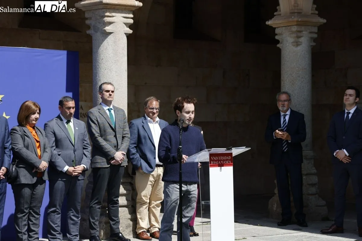 Celebración del Día de Europa en el Patio de Escuelas Menores. Foto de David Sañudo