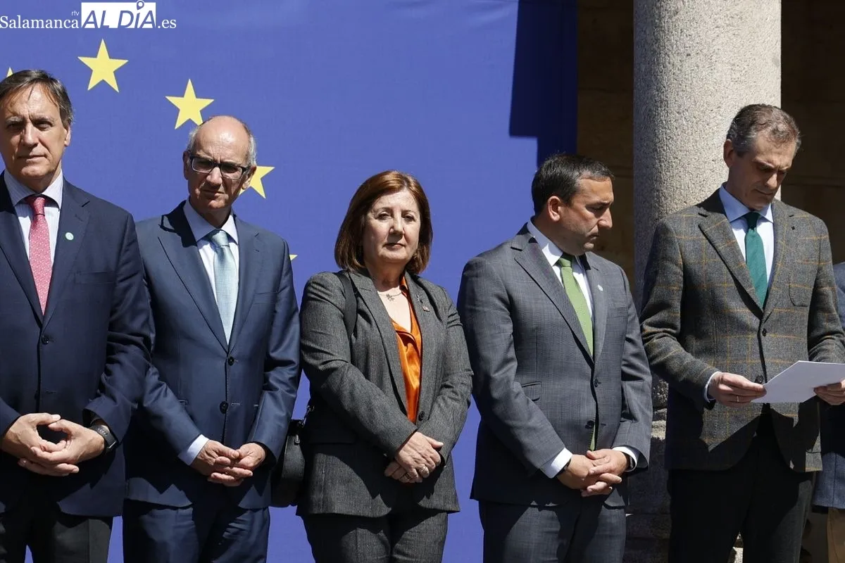 Celebración del Día de Europa en el Patio de Escuelas Menores. Foto de David Sañudo