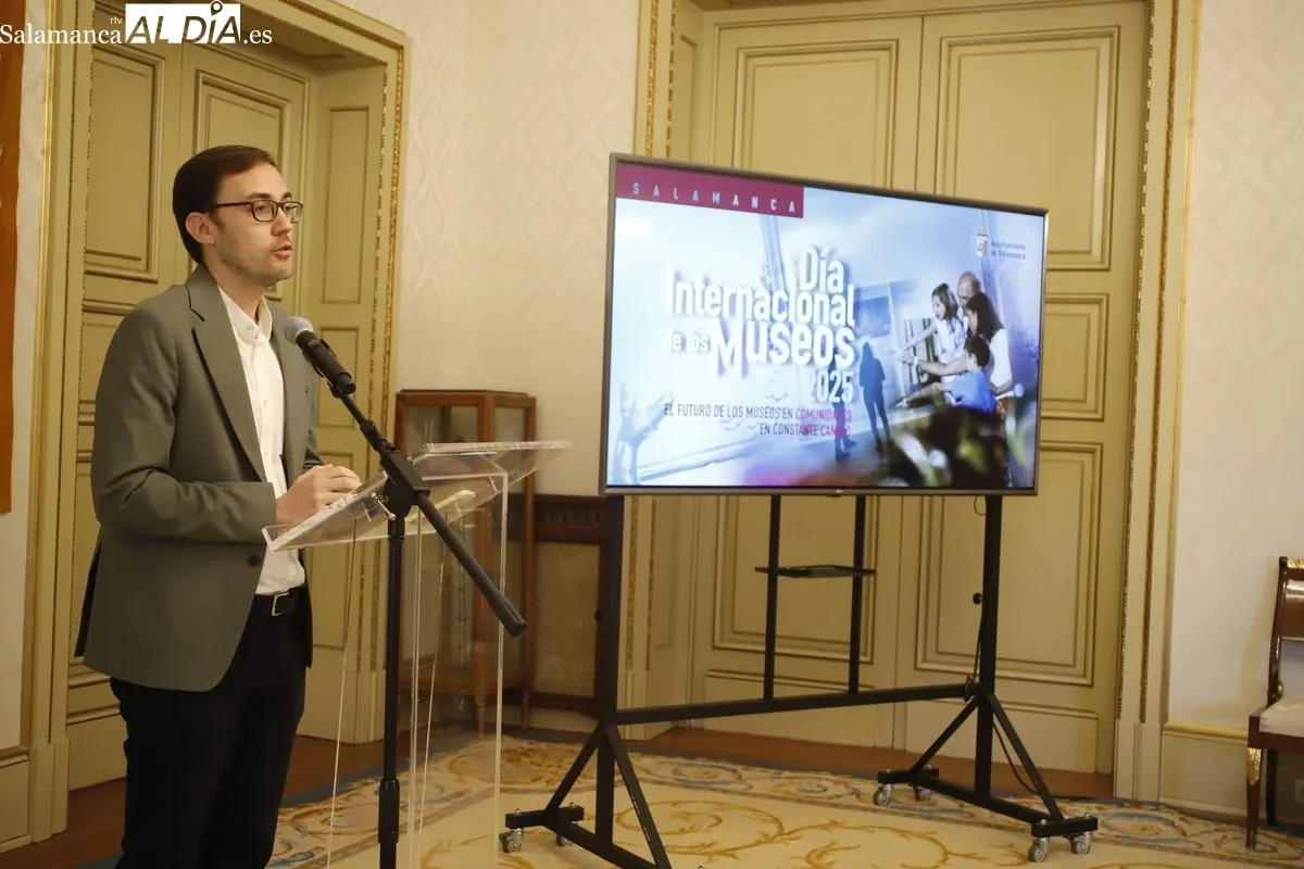 Presentación del Día de los Museos en el Ayuntamiento de Salamanca. Foto de Ángel Puma