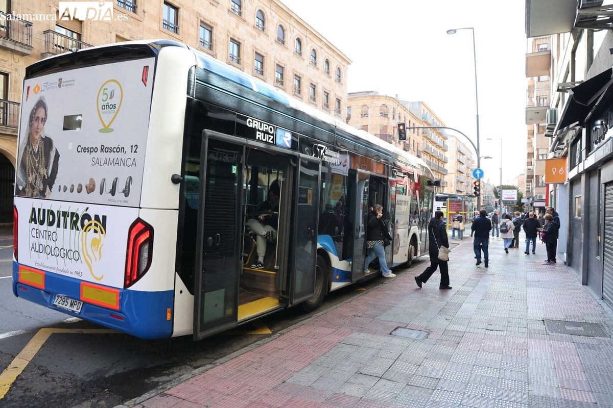 Récord histórico: 60.881 usuarios en el autobús urbano de Salamanca