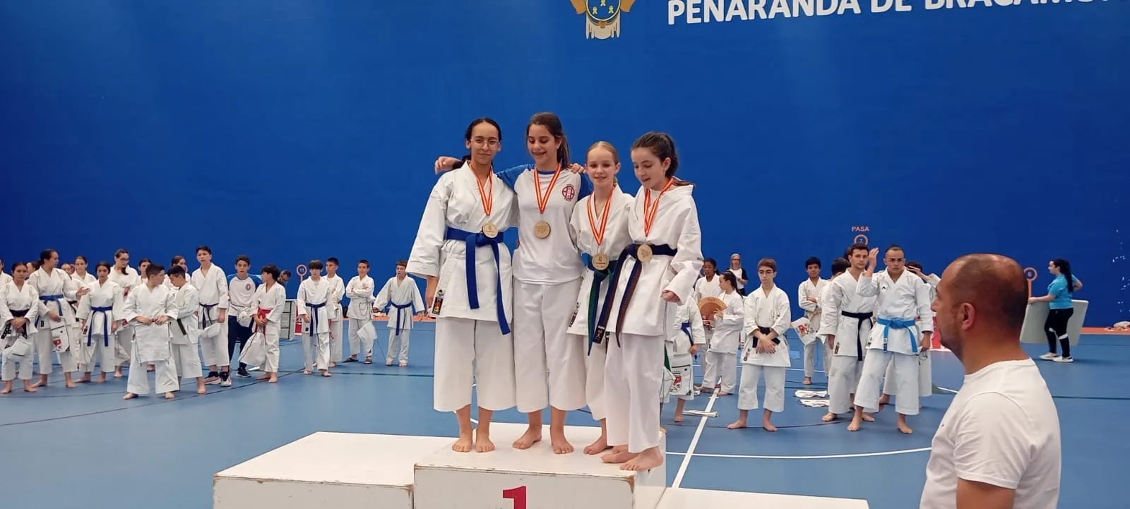Foto 4 - Pe&ntilde;aranda consigue once podios en el Campeonato Provincial de K&aacute;rate