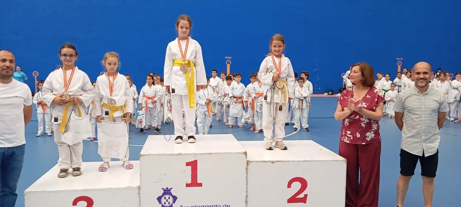 Foto 5 - Pe&ntilde;aranda consigue once podios en el Campeonato Provincial de K&aacute;rate
