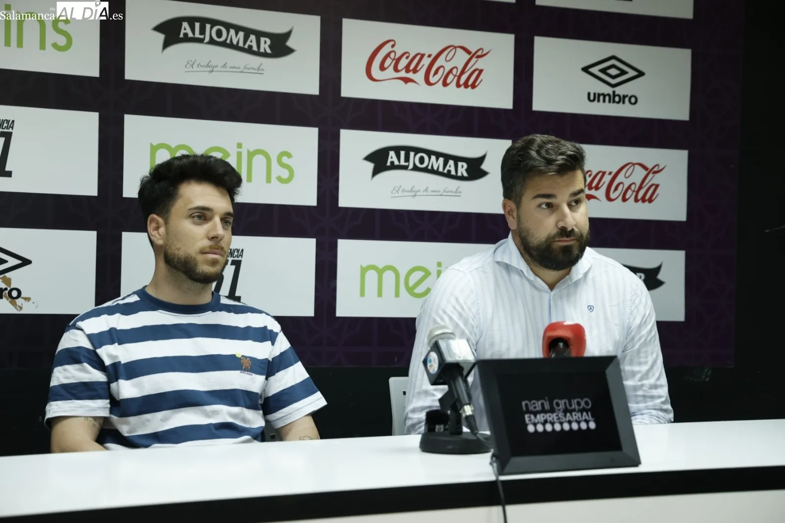 Jorge García y Carlos Valverde, en rueda de prensa | Fotos: David Sañudo