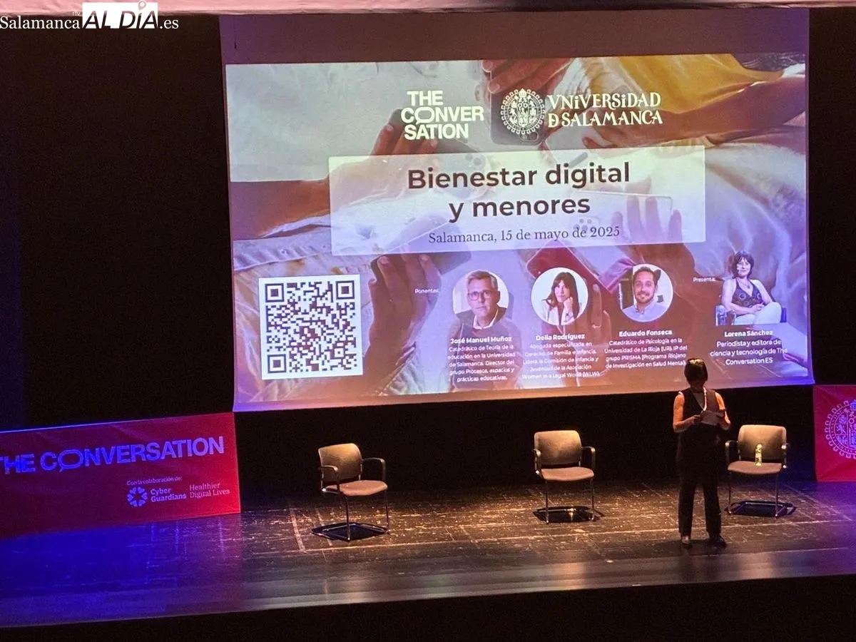 Jornada Bienestar digital y menores en el Teatro Juan del Enzina