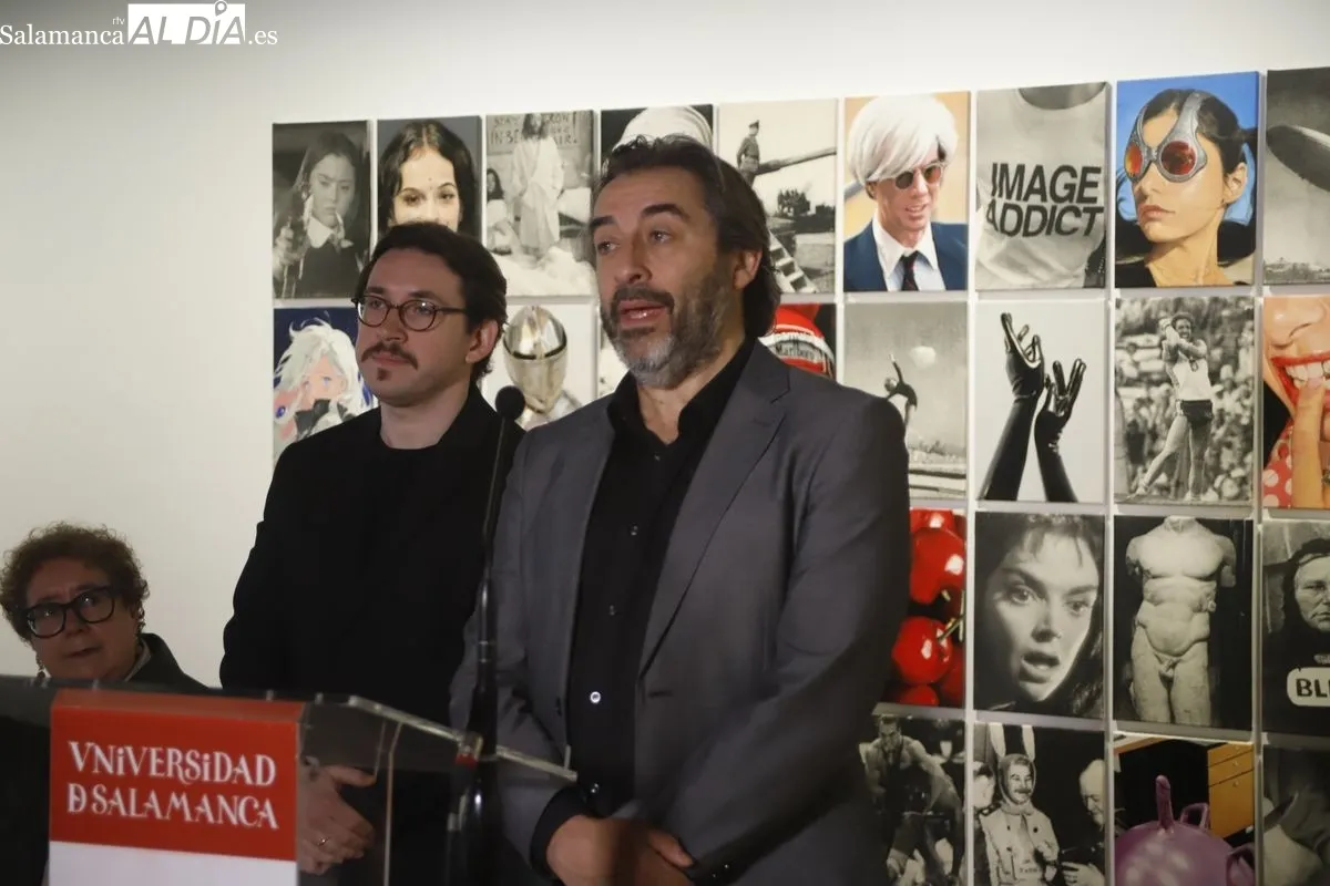 Muestra La furia de las imágenes de Bogdan Chaikovskyi, en la Sala de exposiciones del Patio de Escuelas Menores la USAL. Foto de Ángel Puma