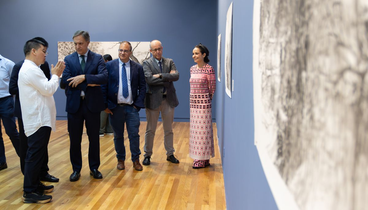 El arte chino conquista Salamanca con la exposición Shānshui. Quod natura datet Salmantica praestat