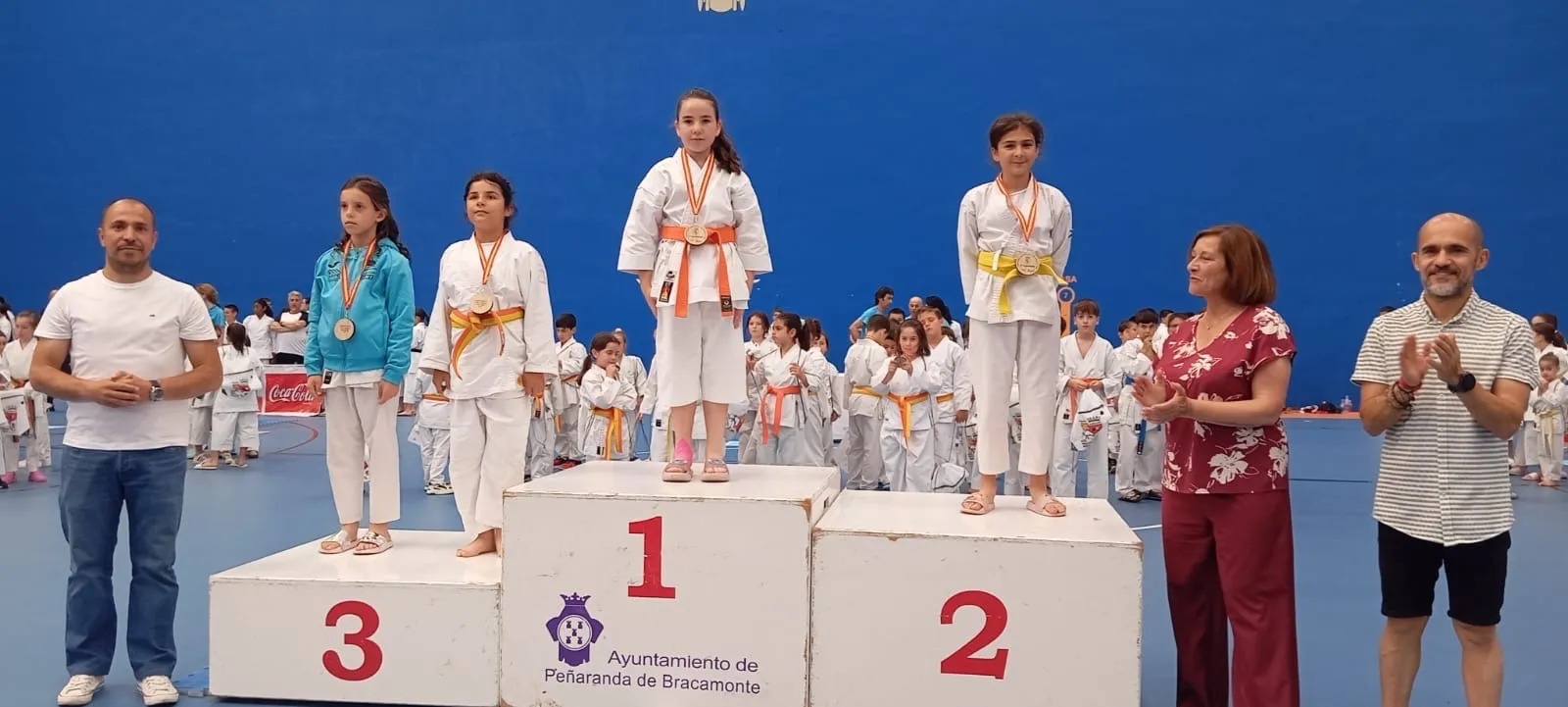 Foto 6 - Pe&ntilde;aranda consigue once podios en el Campeonato Provincial de K&aacute;rate