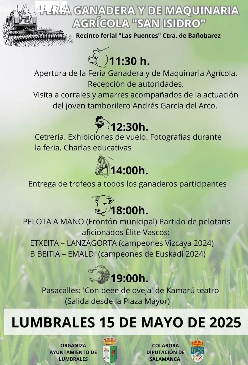 Foto 2 -  Lumbrales se vuelca con el campo, la cultura y el comercio en la Feria de San Isidro y la Feria Agroalimentaria