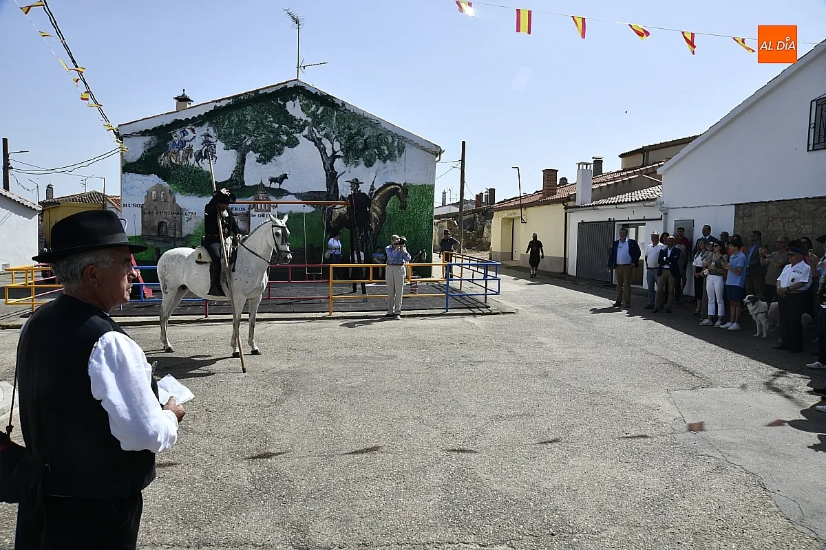 Homenaje en Muñoz a Julián Sánchez 
