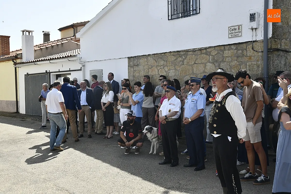 Homenaje en Muñoz a Julián Sánchez 