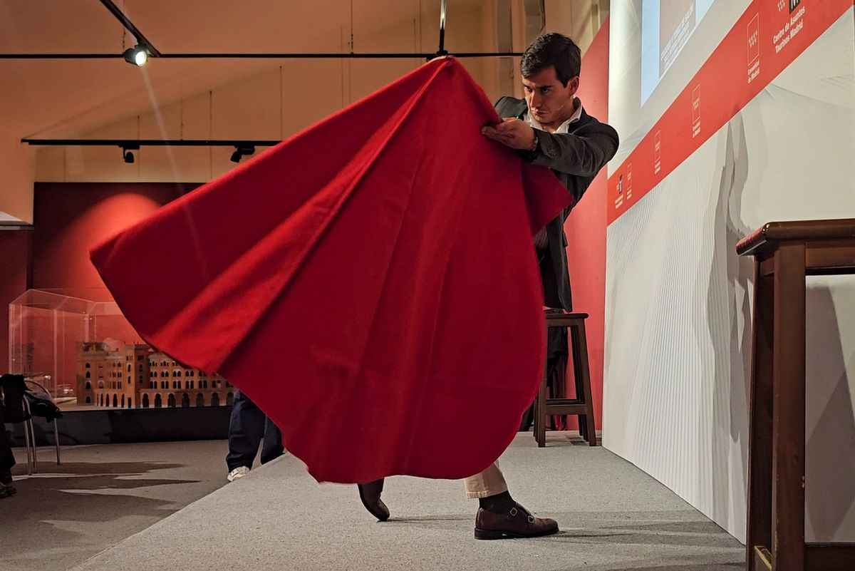 Ismael Martín imparte clase de toreo en Las Ventas antes de San Isidro