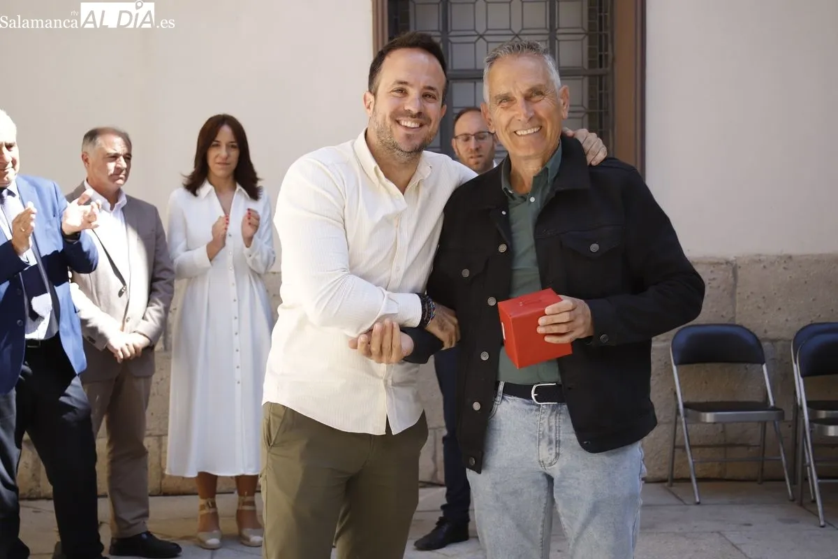 Homenaje a las personas que se jubilan en la Diputación de Salamanca. Foto de Ángel Puma