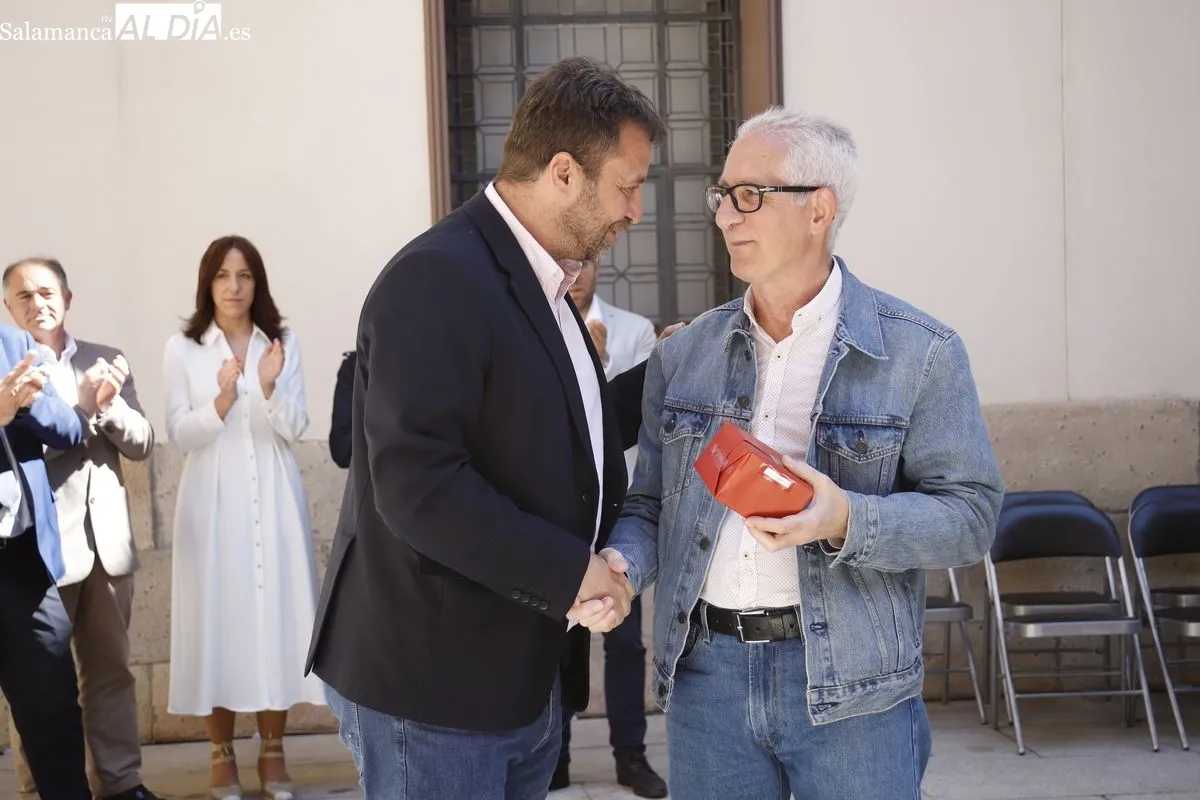 Homenaje a las personas que se jubilan en la Diputación de Salamanca. Foto de Ángel Puma